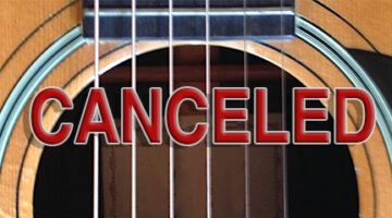 Concert on 8/3 canceled
